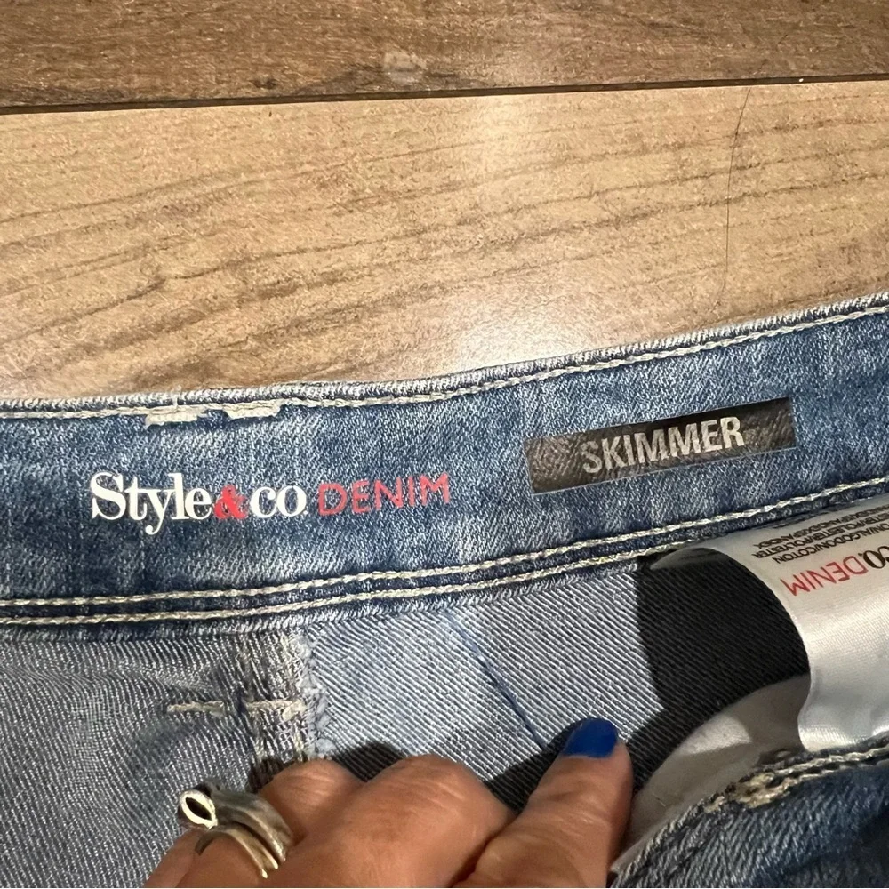 Style & Co. long denim